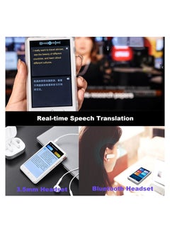 SYOSI Language Translator Device, No WiFi Needed, Two-Way AI Voice, 139+ Language Online Translation, Translator for All Languages, Newest 4" HD Offline/Photo Translation for Travel/Business/Study  - Image 3