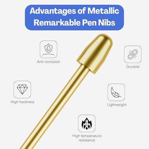 Flavizo Stylus Nib Replacement Set (12-Pack) | Metal Stylus Tips for Tablet Compatible with Galaxy Tab S10/S9/S7/S25/S24 Ultra | Universal Replacement Nibs for Smooth Writing & Drawing - Image 4