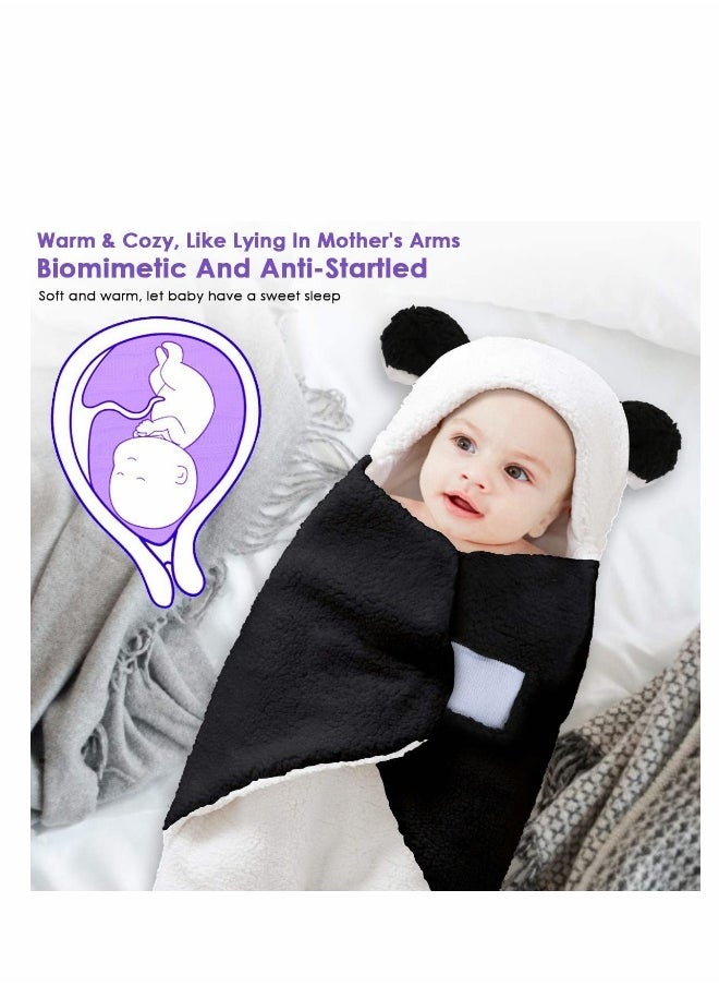 Generic Organic Newborn Swaddle Wrap Soft Baby Receiving Blanket for Infants, Perfect for Cozy Sleep and Comfort, Ideal for Boys and Girls  - Image 4