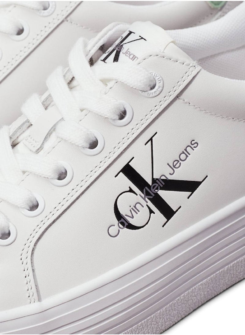 Calvin Klein Jeans Leather Platform Sneakers  - Image 5