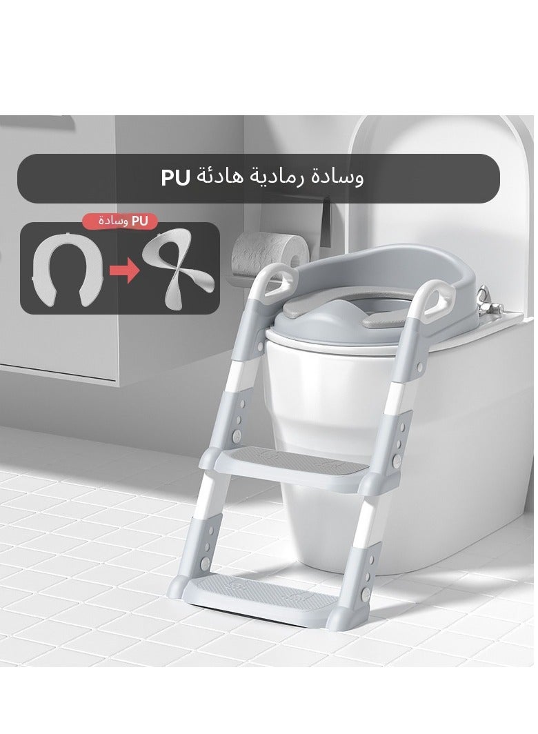 Children's Bidet Staircase Boys Girls Special Toilet Aid Pad Holder Steps Footrests Baby Toilet Ladder - Image 2
