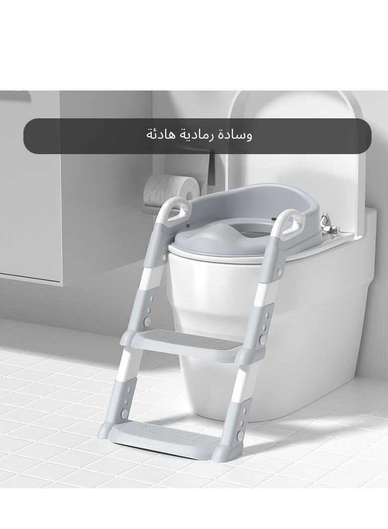 Children's Bidet Staircase Boys Girls Special Toilet Aid Pad Holder Steps Footrests Baby Toilet Ladder - Image 1