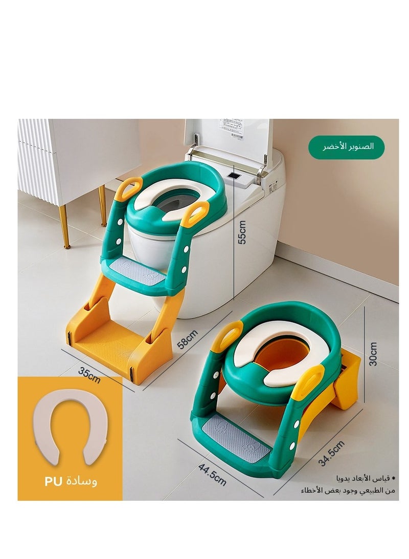 Children's Bidet Staircase Boys Girls Special Toilet Aid Pad Holder Steps Footrests Baby Toilet Ladder - Image 5