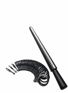 KASTWAVE Ring Sizer Measuring Tool Set, Ring Gauges&Finger Sizer Mandrel (Four Sizes) for Jewelry Sizing Measuring  - Image 1