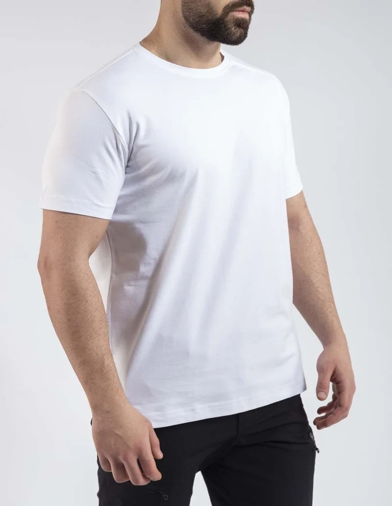 فاف وير Zero Collar, Short Sleeve, Underarm Mesh, Glasses Strap T-shirt (Basetı-03)