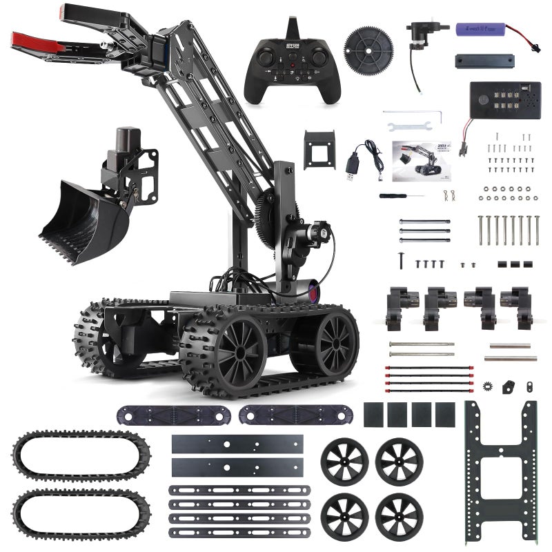 VANLINNY Robotic Arm KitSTEM Toys Science Kits for Kids Age 812Cool Engineering Building ToysEducational Projects Set Gifts for 8 9 10 11 12 13 14 Years Old Boys Girls TeensBirthday Xmas Gifts for Teens - Image 3