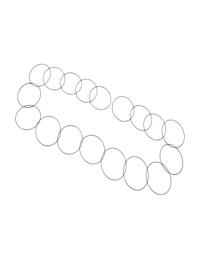 Chain Plant Support Black Stainless Steel Round Wall Chain Plant Vine Support for Climbing Plant Potted Plant - Image 4