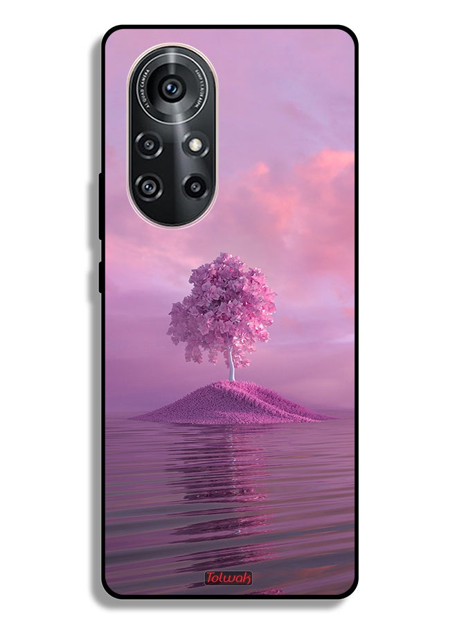 Tolwak Huawei nova 8 Pro 4G Protective Case Cover Tree Unsplash - Image 2