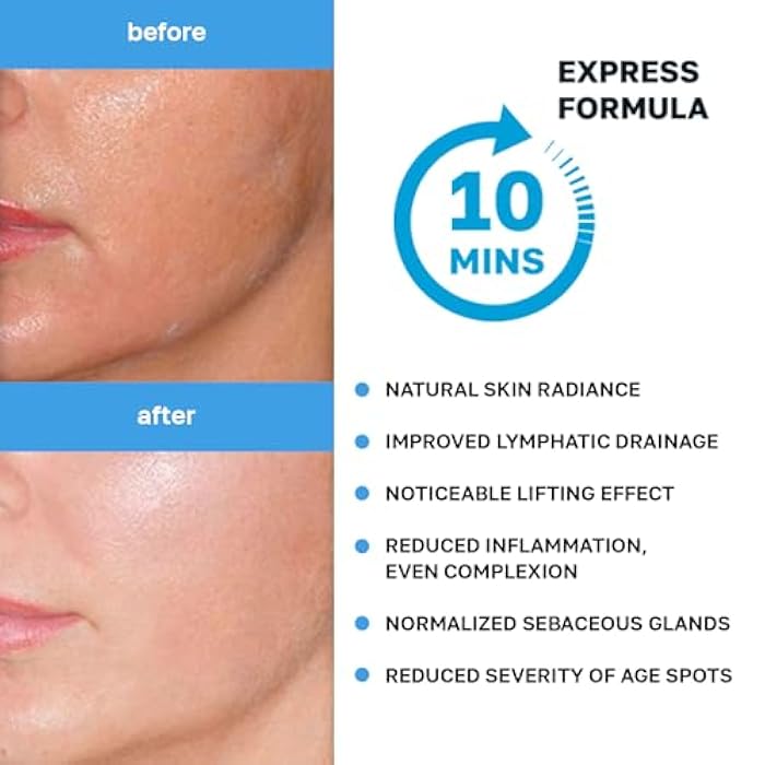 NSC Name Skin Care Korean Carboxy CO2 Therapy Face & Neck Mask Set of 2 - Hydrating Oxygen Carboxytherapy Skincare Sheet Masks - Moisturizing Anti Aging Pore Tightening Brightening Facial Treatment Gel - Image 4