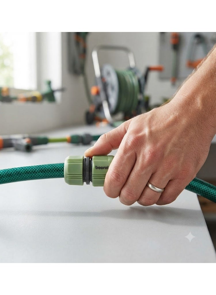 Beorol Plastic Hose Mender/Connector for Garden (3/4in) - Image 3