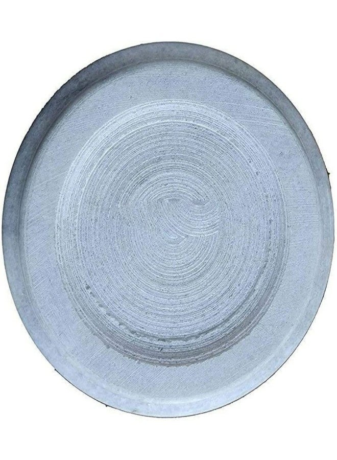 SAMEER SALES WHITE MARBLE CHAKLA 9INCH - Image 2