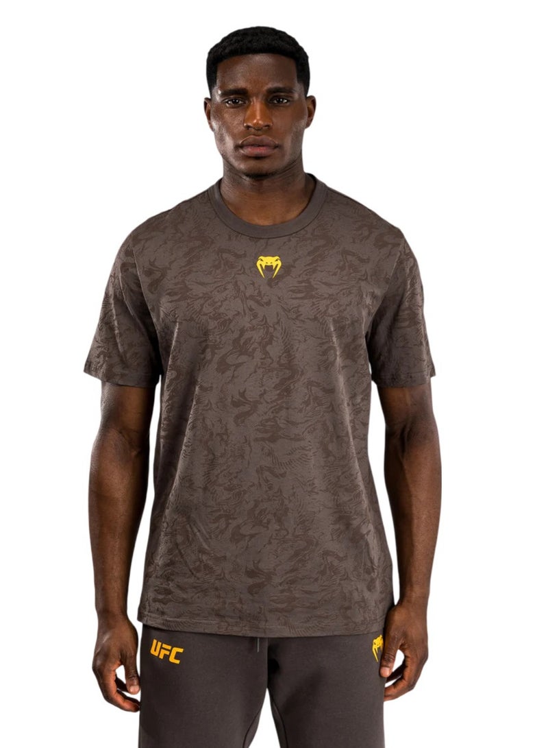 VENUM UFC FUSION BY VENUM FIRST WEEK T-SHIRT SHORT SLEEVES DARK BROWN - Image 1