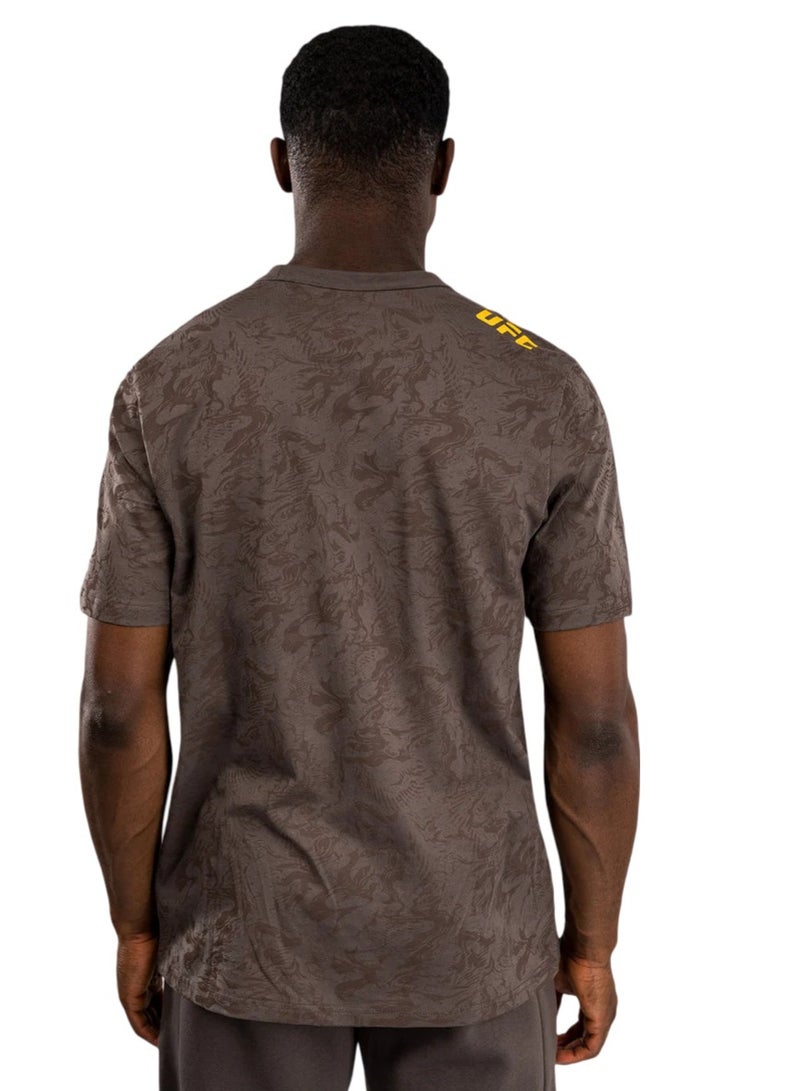 VENUM UFC FUSION BY VENUM FIRST WEEK T-SHIRT SHORT SLEEVES DARK BROWN - Image 3