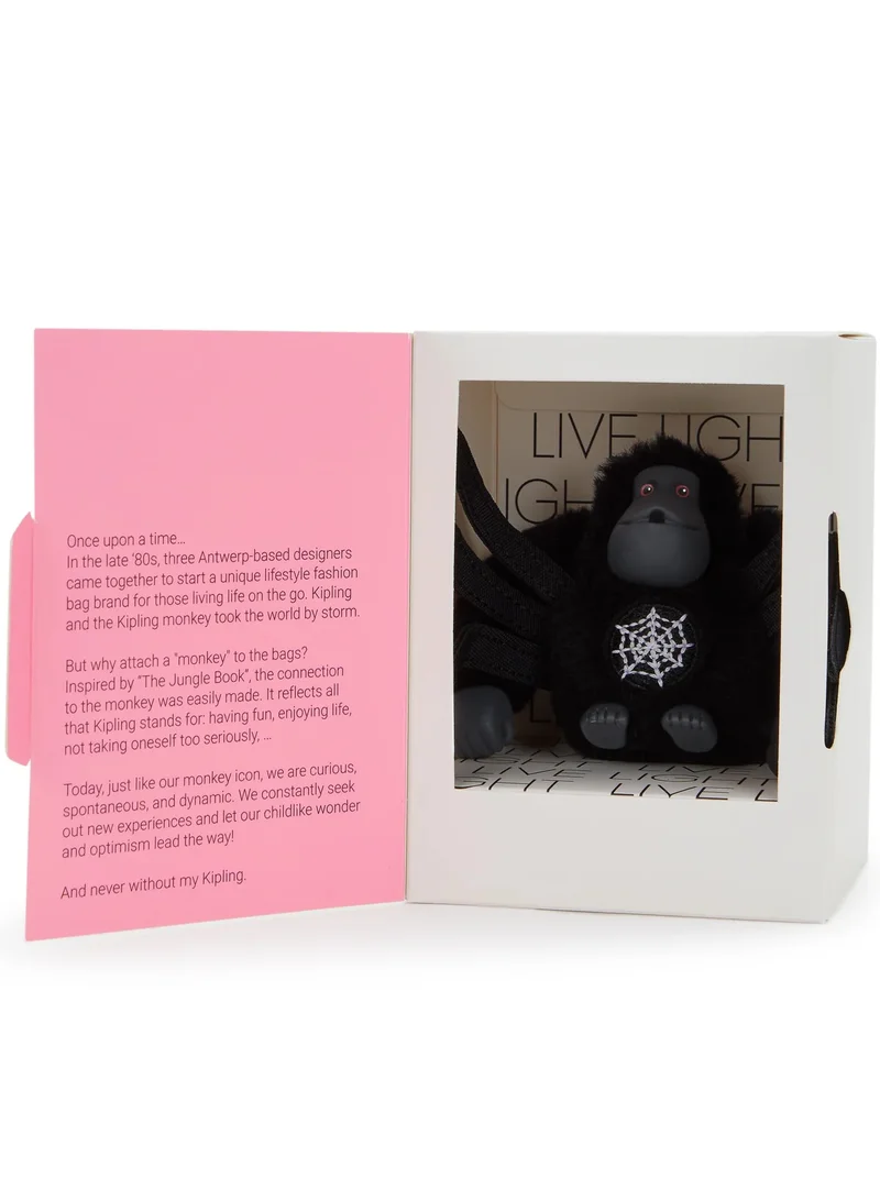Kipling  Customization Spider Monkey (Unisex) - Black Noir  | Best Price UAE