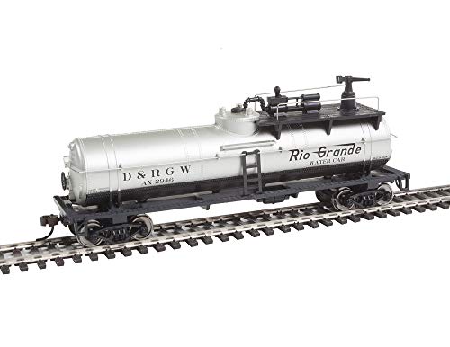 Walthers Trainline Firefighting Car-Ready to Run-Denver & Rio Grande Western(TM) #AX 2946 (Silver, Black) 931-1791 HO Scale Model Railroad - Freight Model - Image 2