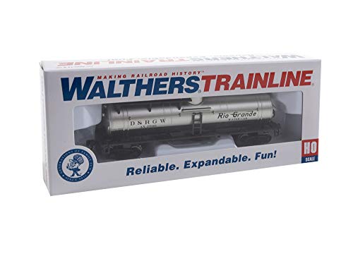 Walthers Trainline Firefighting Car-Ready to Run-Denver & Rio Grande Western(TM) #AX 2946 (Silver, Black) 931-1791 HO Scale Model Railroad - Freight Model - Image 5