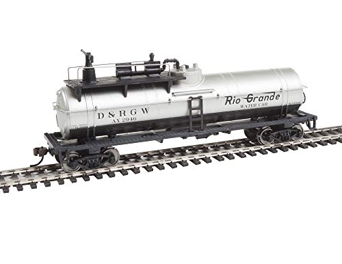 Walthers Trainline Firefighting Car-Ready to Run-Denver & Rio Grande Western(TM) #AX 2946 (Silver, Black) 931-1791 HO Scale Model Railroad - Freight Model - Image 1