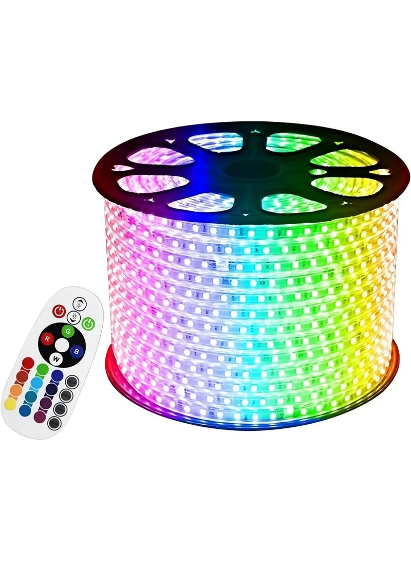 R.G.B LED Strip Light 50M/164FT – Color Changing Strip Light with Remote Control | Waterproof Flexible Strip Light for Indoor/Outdoor Use | Decorative Lighting for Home, Garden, Events - Image 1
