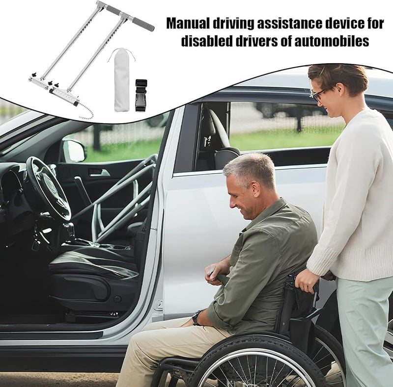 Vehicle Handle Assistance Manual Controls For Disabled Injured And Elderly Drivers - Image 3