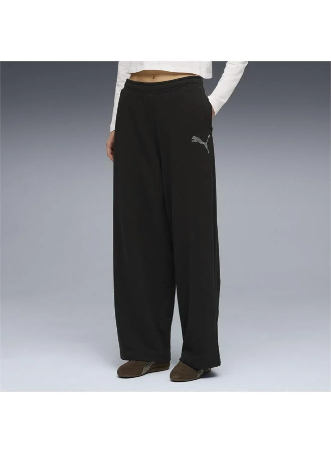 Essentials Graphics Bedazzled Slouchy Pants Women