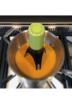 Generic Portable Electric Triangle Whisk 3 Speed Adjustable Hand Mixer Ideal for Frappe Matcha Eggs and Hot Chocolate Green  - Image 3