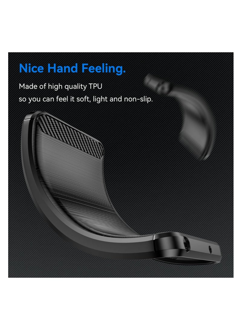 Aookay 1+2,Case for Motorola Edge 30 Ultra,TPU+Leather Design,Lightweight Durable Impact-Resistant Case with 2 Tempered Glass Screen Protector,Ultra-Thin,Metal lens protection (Edge 30 Ultra, Black) - Image 3