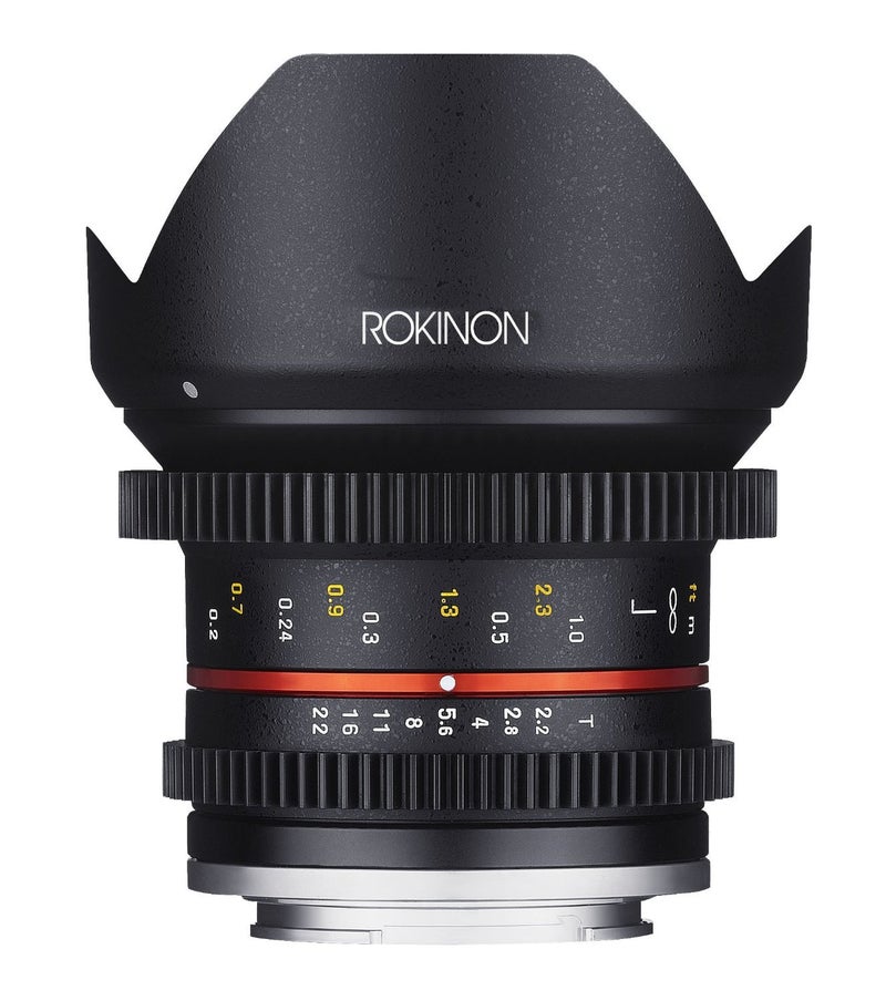 Rokinon Cine CV12M-FX 12mm T2.2 Cine Lens for Fujifilm X-Mount Cameras - Image 1