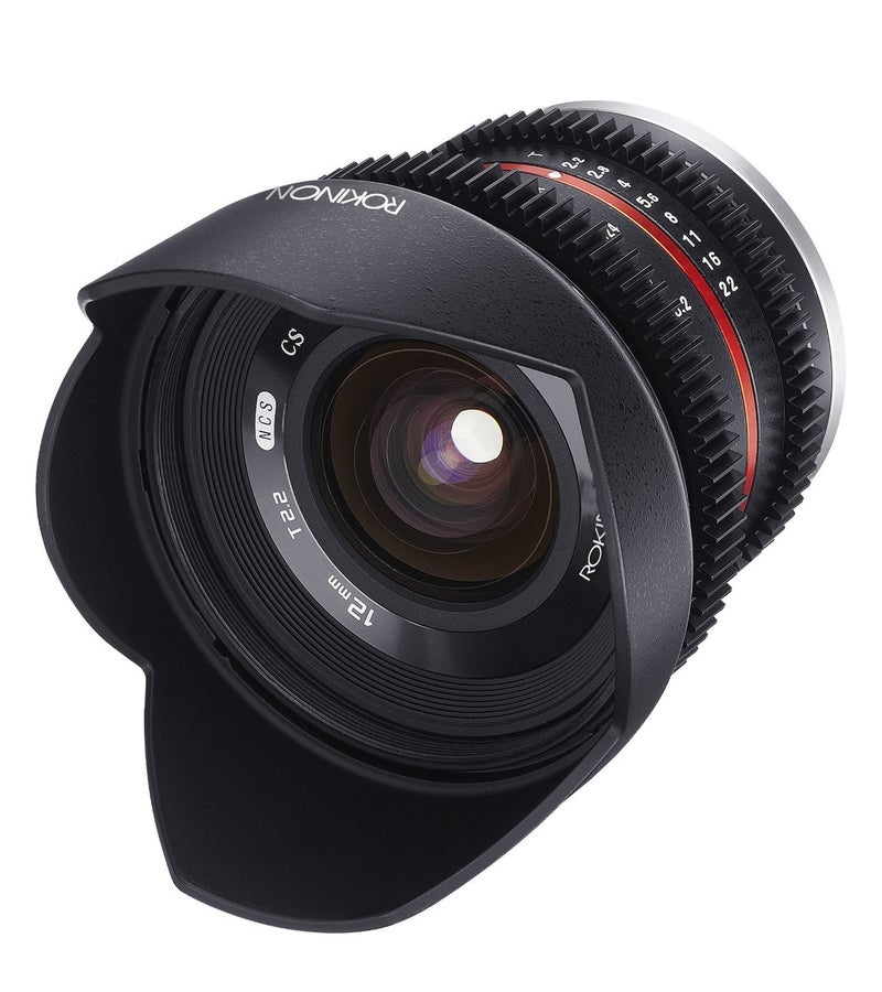 Rokinon Cine CV12M-FX 12mm T2.2 Cine Lens for Fujifilm X-Mount Cameras - Image 2