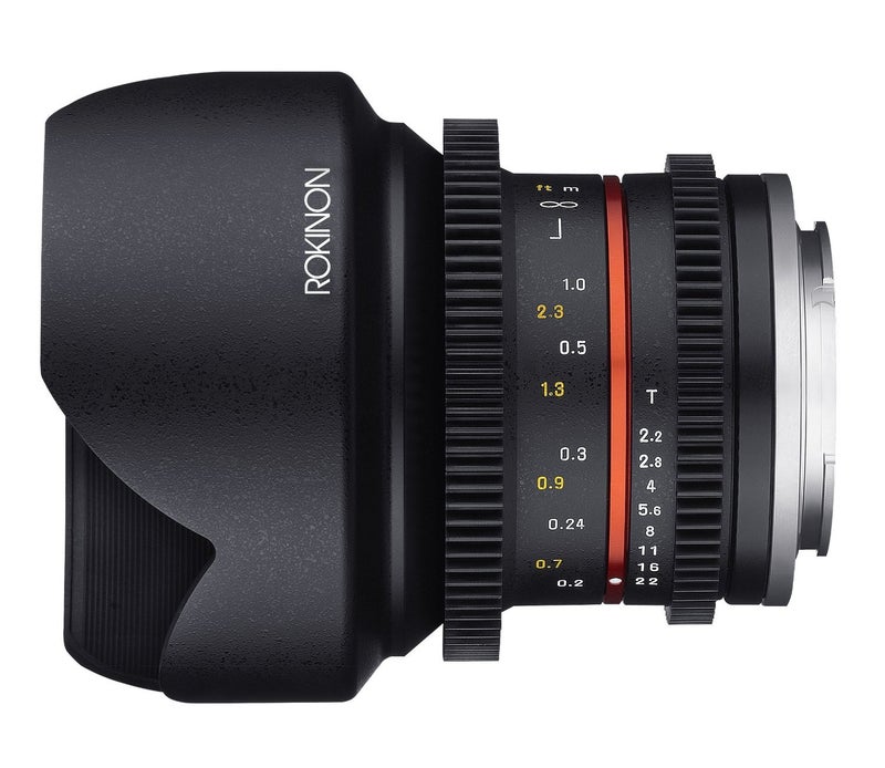 Rokinon Cine CV12M-FX 12mm T2.2 Cine Lens for Fujifilm X-Mount Cameras - Image 3