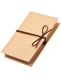KASTWAVE Scrapbooks Hardcover Photo Albums 4 x 6 Inch Photos Hand Made Kraft Paper for DIY Scrapbooking Anniversary Sketchbook Wedding Day Gifts  - Image 1