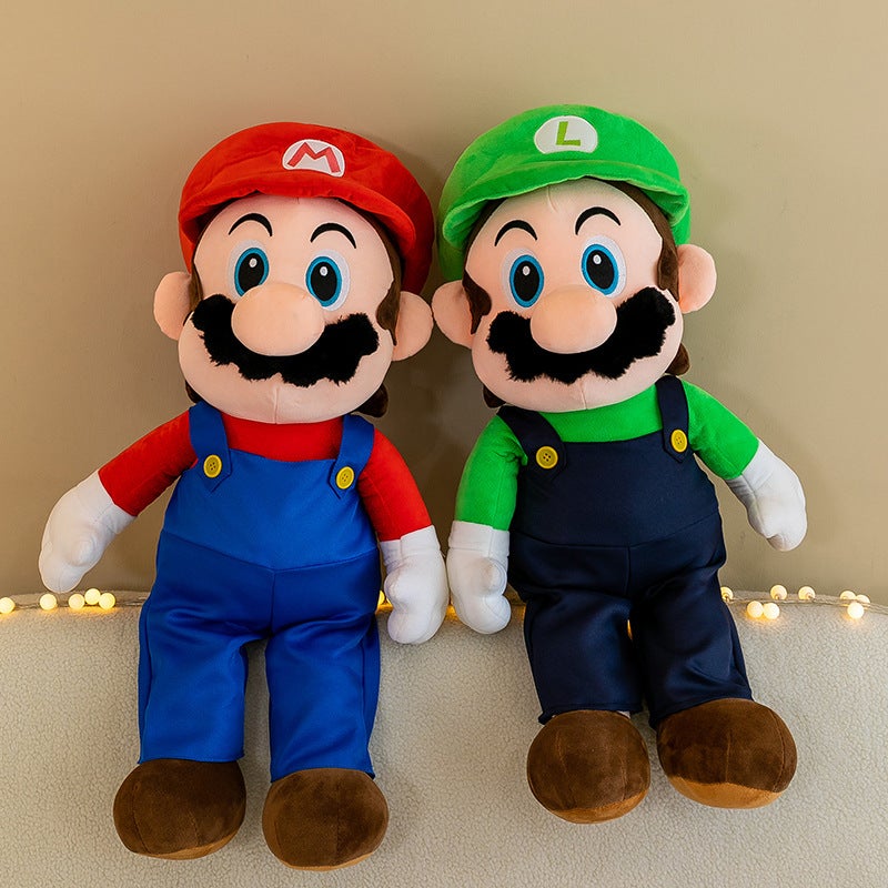 Super Mario Plush Toy Mario Doll Gift Cartoon Stuffed Doll for Kids - Image 2