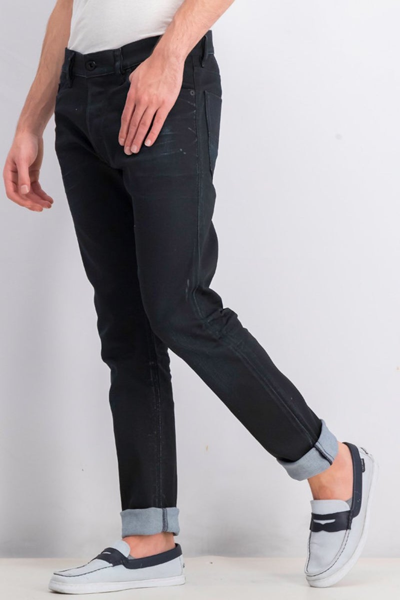 DIESEL جينز رجال تيبفار، إكس سليم كاروت، كحلي داكن - Image 4