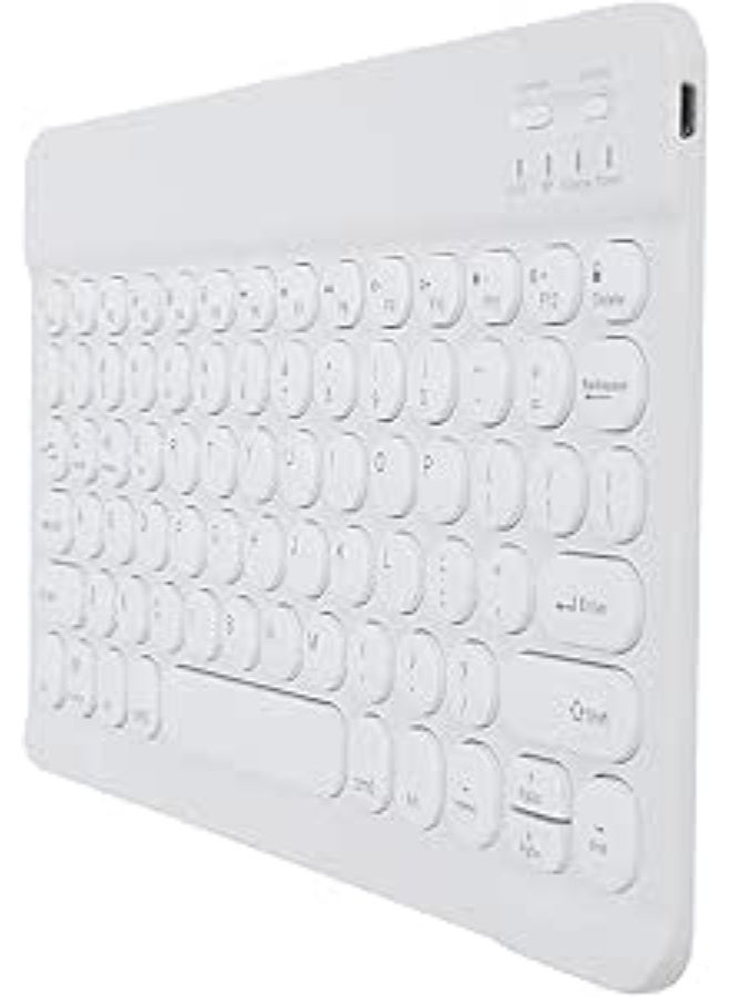 Ultra-Slim Portable Bluetooth Keyboard – Mini Wireless Rechargeable Arabic/English for iOS, Android & Windows - Image 1