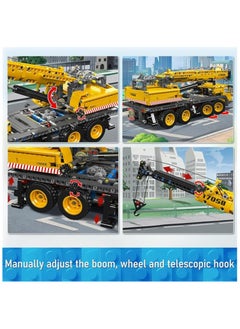 mould king 17058 heavy cranebuilding kit, Tech MOC road crane building sets,  toys-and-games/building-toys,suitable for children over 8 years  (997 pieces)  - Image 4