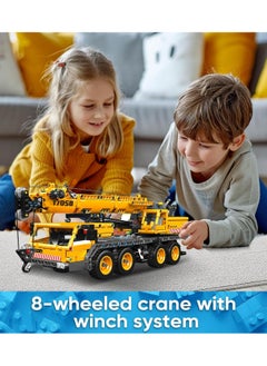 mould king 17058 heavy cranebuilding kit, Tech MOC road crane building sets,  toys-and-games/building-toys,suitable for children over 8 years  (997 pieces)  - Image 2