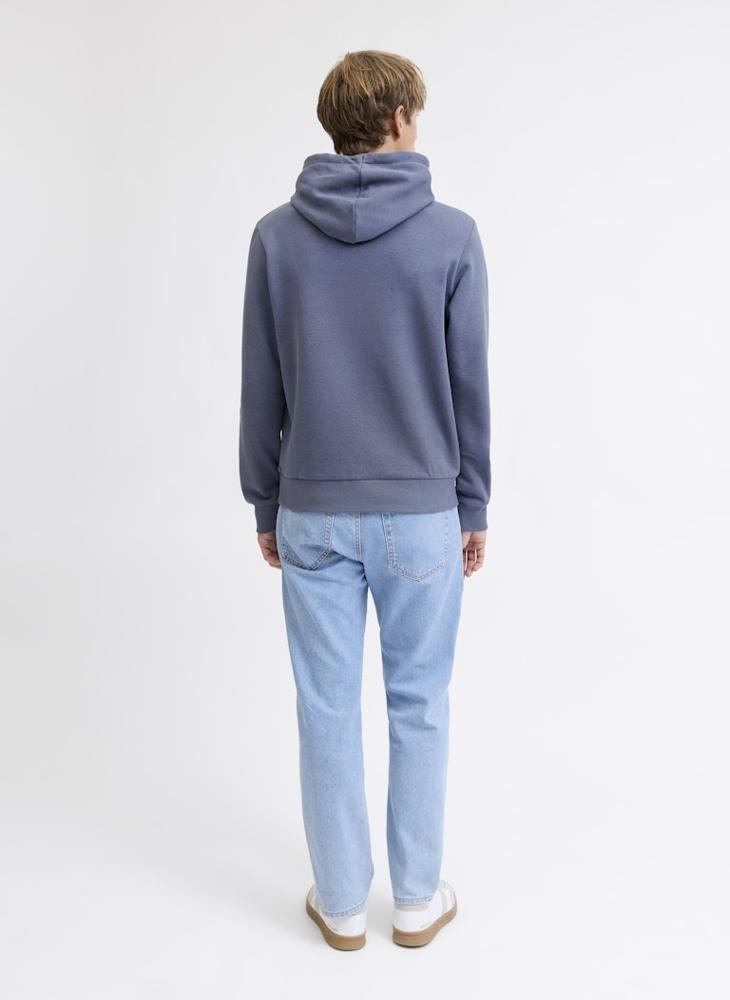 ج ج ريبل هودي بقصة عادية مزين بالشعار - Image 2