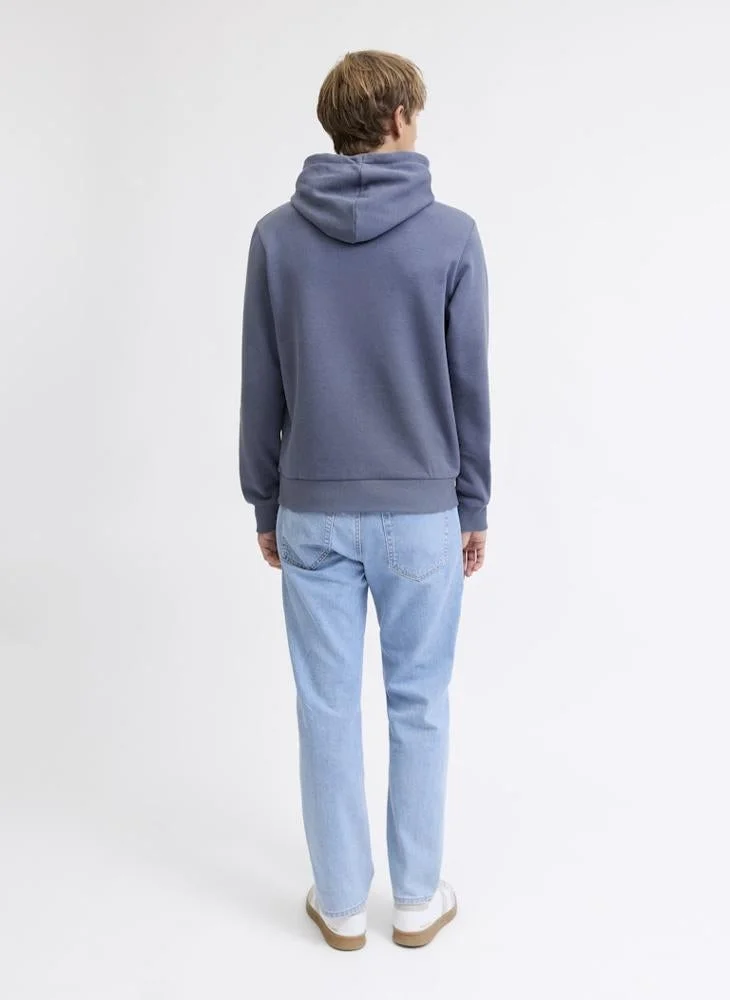 JJ Rebel Logo Regular Fit Pullover Hoodie