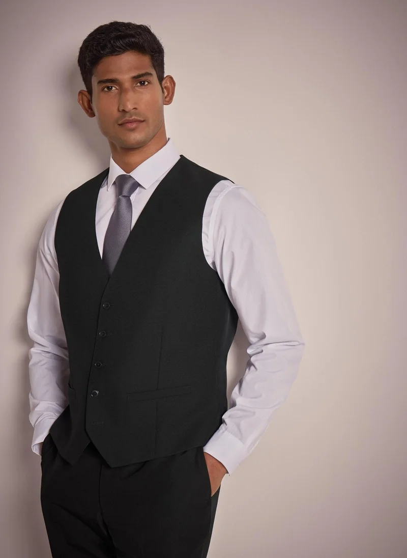 ماتلان Taylor & Wright Panama Black Suit Waistcoatmall