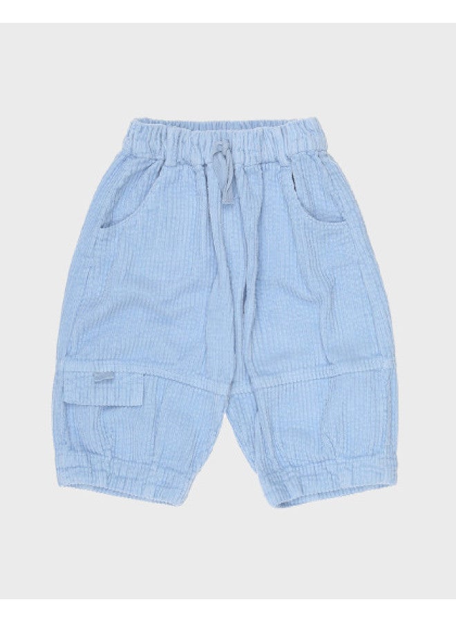 Zara trendy Solid Color Pocket Design Pants For Kids - Image 1