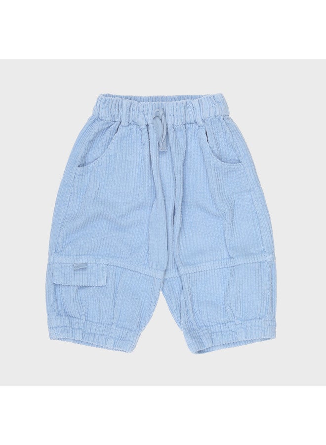 Zara trendy Solid Color Pocket Design Pants For Kids - Image 2