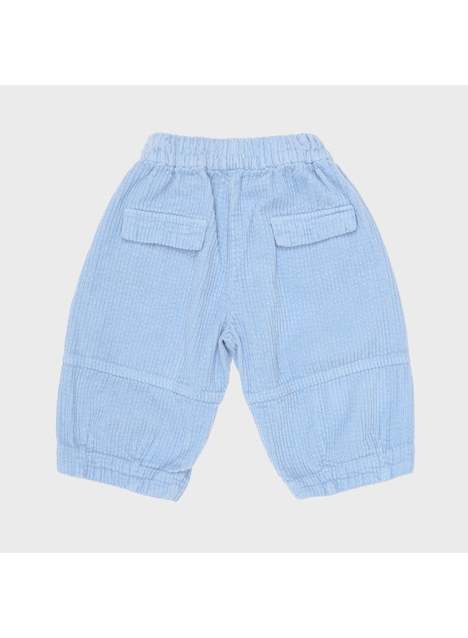 Zara trendy Solid Color Pocket Design Pants For Kids - Image 3