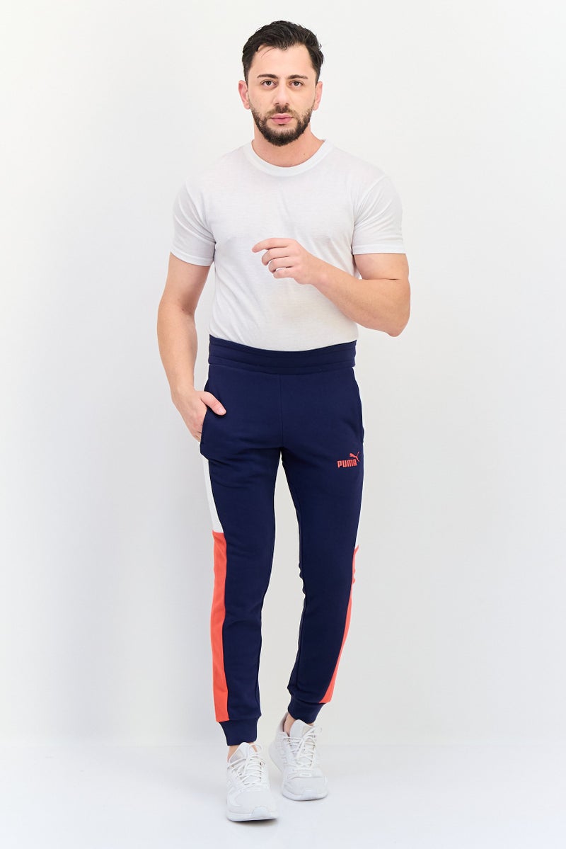 PUMA Men Sportswear Fit Training Sweatpants, Navy - Image 4