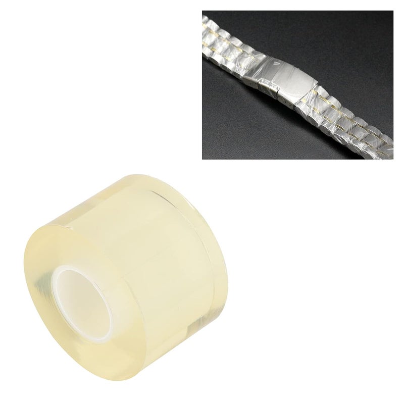 klarako Protective Film Tape for Watch, Watch Tape Protector Watch Protector Film Clear Film Watch Mechanical Watch Band Protect Anti Static Transparent Watch Jewelry(Width 5CM meat thickness 1.8CM) - Image 5