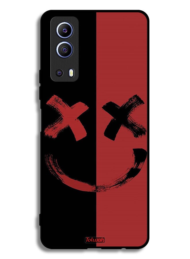 Tolwak Vivo iQOO Z3 5G Protective Case Cover Marshmallow Art Pattern - Image 2