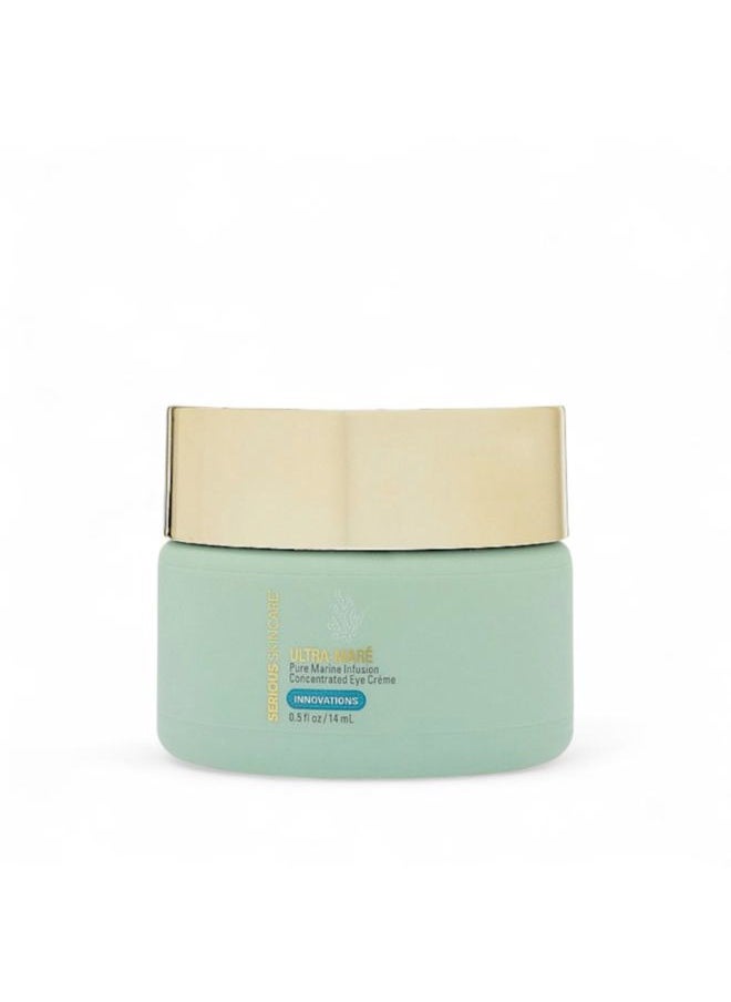 Serious Skincare Ultra-Mare Pure Marine Infusion Revitalizing Eye Cream - Peptides - Skin Renewing - Encourages Collagen Production - Helps Reduce Wrinkle Depth - 0.5 oz  - Image 1