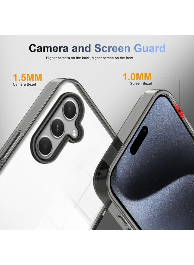 S-TOP Case For Samsung Galaxy A54 5G 2.5mm Anti-slip Clear Acrylic Hybrid TPU Phone Case - Image 2
