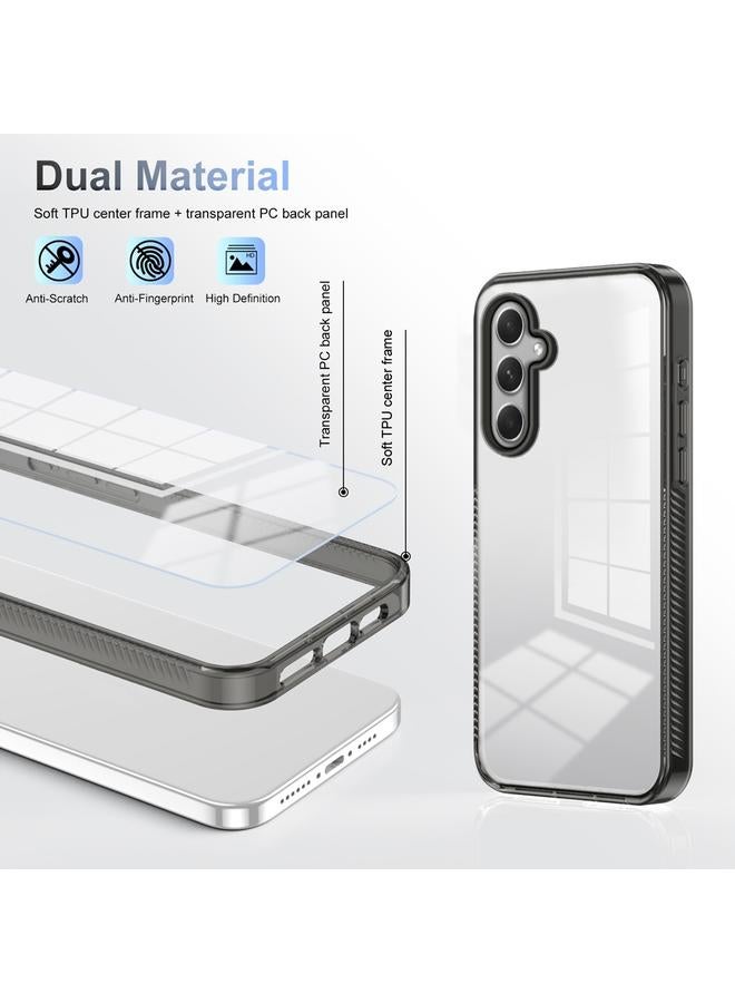 S-TOP Case For Samsung Galaxy A54 5G 2.5mm Anti-slip Clear Acrylic Hybrid TPU Phone Case - Image 3
