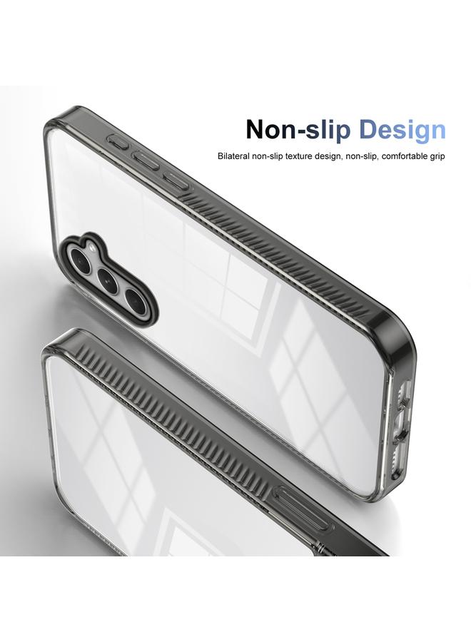 S-TOP Case For Samsung Galaxy A54 5G 2.5mm Anti-slip Clear Acrylic Hybrid TPU Phone Case - Image 4