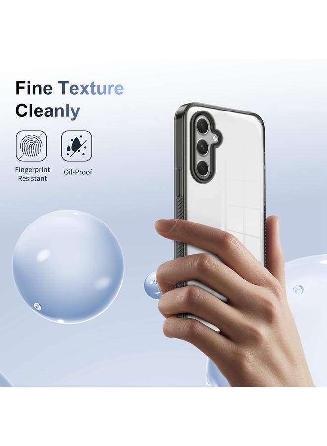S-TOP Case For Samsung Galaxy A54 5G 2.5mm Anti-slip Clear Acrylic Hybrid TPU Phone Case - Image 5