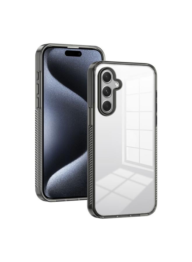 S-TOP Case For Samsung Galaxy A54 5G 2.5mm Anti-slip Clear Acrylic Hybrid TPU Phone Case - Image 1